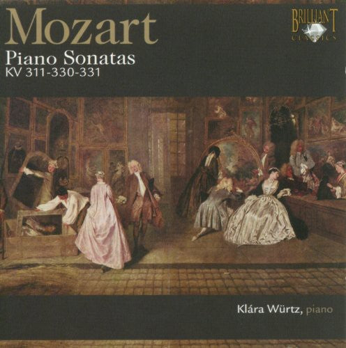 W.A. Mozart - Piano Sonates KV 311-330-331 [CD]