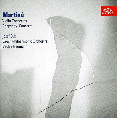 Czech Philharmonic Orchestra - Concerto for Violin & Orchestra 1 & 2 [CD]