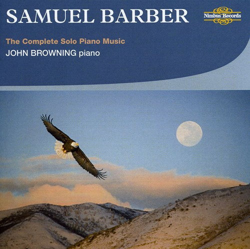 S Barber - Complete Solo Piano Music [CD]