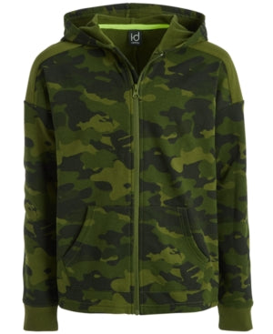 Ideology Big Boys Printed Zip-up Hoodie, Size 14/16