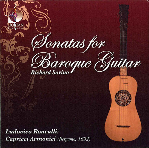 Richard Savino - Sonatas for Baroque Guitar [CD]
