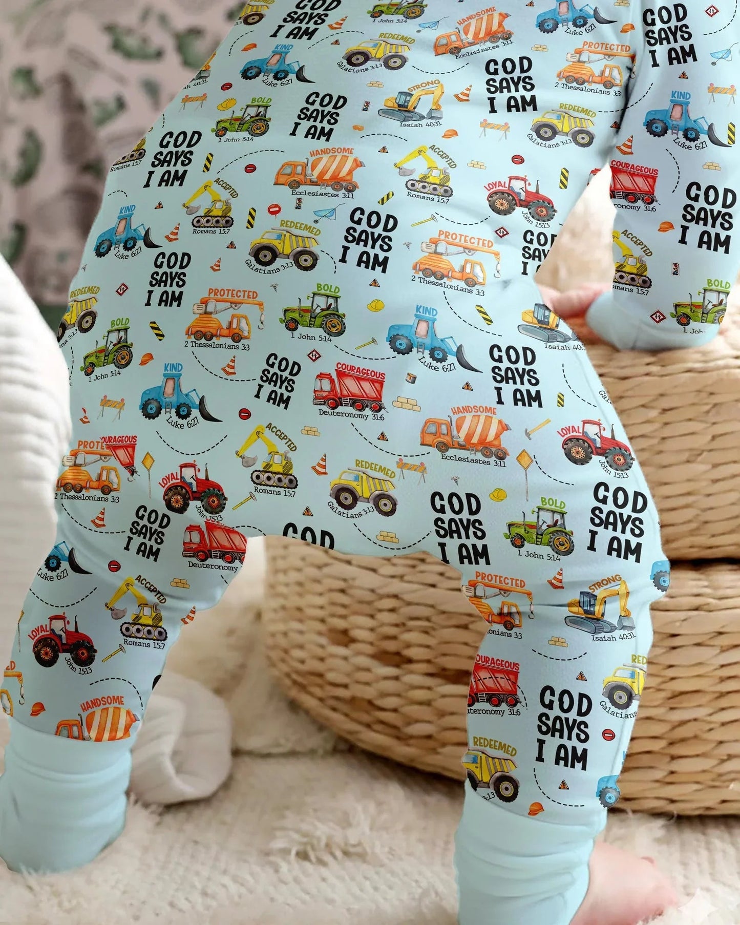 God Says I Am Boy Convertible Zippy