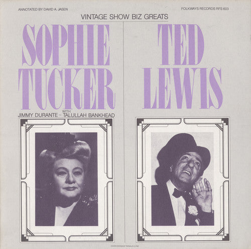 Tucker/Lewis - Vintage Show Biz Greats [CD]