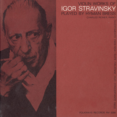 Hyman Bress - Violin Works of Igor Stravinsky [CD]