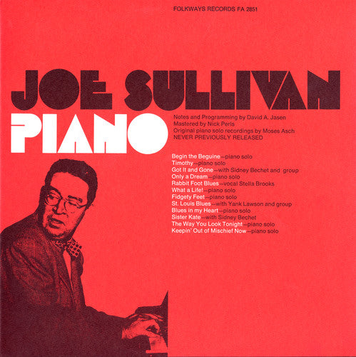 Joe Sullivan - The Musical Moods of Joe Sullivan: Piano [CD]