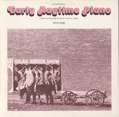 Early Ragtime Piano - Early Ragtime Piano / Various [CD]