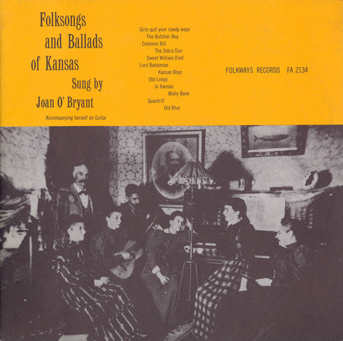 Joan Obryant - Folksongs and Ballads of Kansas [CD]