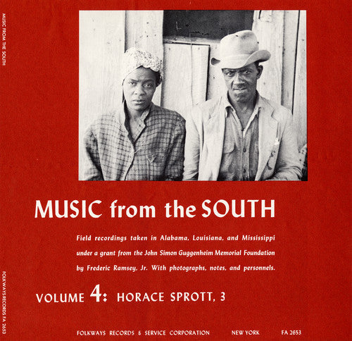 Horace Sprott - Music from the South Vol. 4: Horace Sprott 3 [CD]