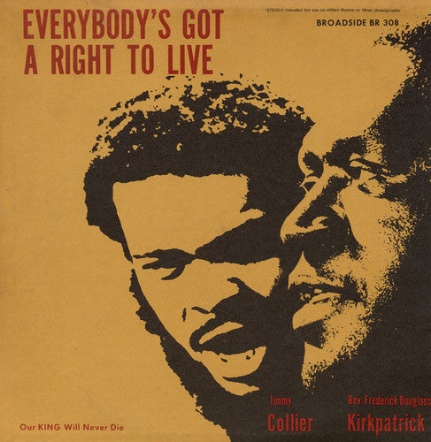 Collier/Kirkpatrick - Everybody's Got a Right to Live [CD]