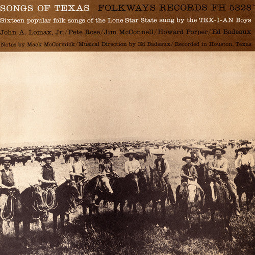 The Tex-I-An Boys - Songs of Texas [CD]