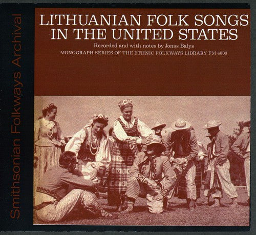 Lithuanian Folk Songs In The United States - Lithuanian U.S. / Various [CD]