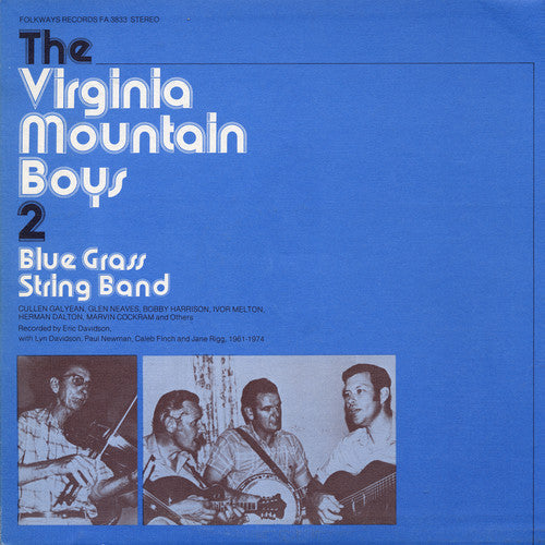 The Virginia Mountain Boys - Virginia Mountain Boys 2: Bluegrass String Band [CD]