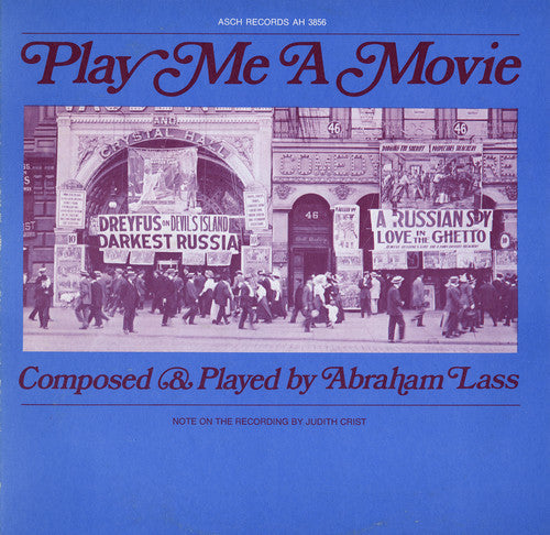 Abraham Lass - Play Me a Movie: Piano Music to Accompany Silent [CD]
