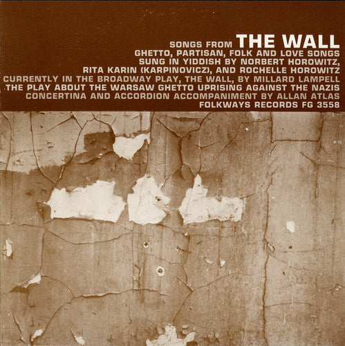 Songs From The Wall The Play About The Warsaw Ghe - Songs from the Wall / Various [CD]