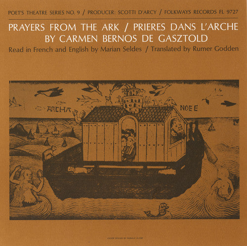 Marian Seldes - Prayers from the Ark: French and English Poems [CD]