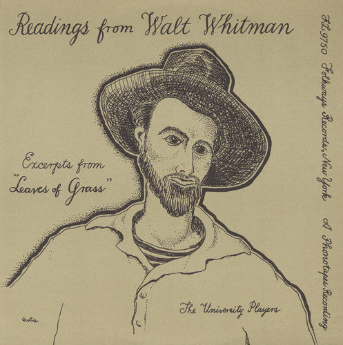University Players - Selections from Walt Whitman's Leaves of Grass [CD]