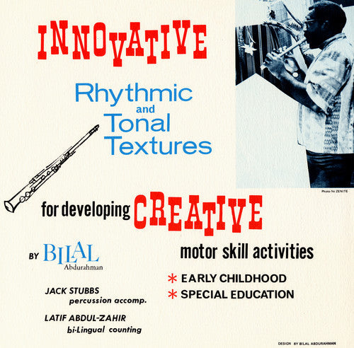 Bilal Abdurahman - Innovative Rhythmic and Tonal Textures [CD]