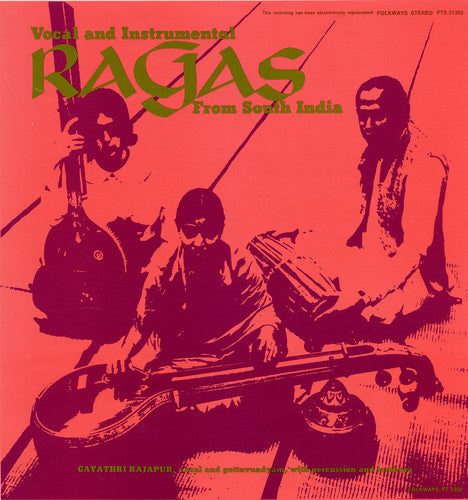 Gayathri Kassebaum Rajapur - Ragas from South India [CD]