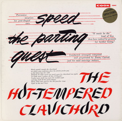 Jimmy Carroll Percussion Ensemble - Speed the Parting Guest Hot-Tempered Clavichord [CD]
