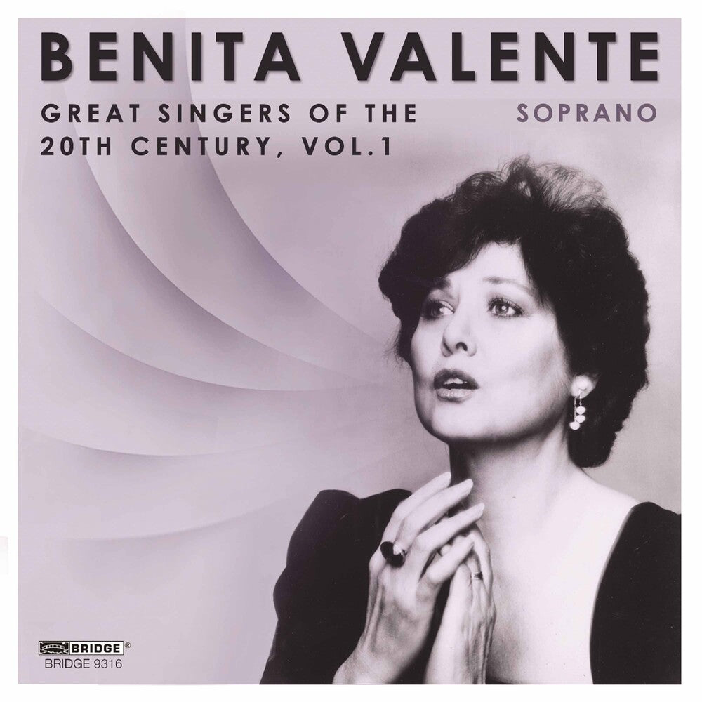 Benita Valente - Great Singers of the 20th Century 1 / Various [CD]