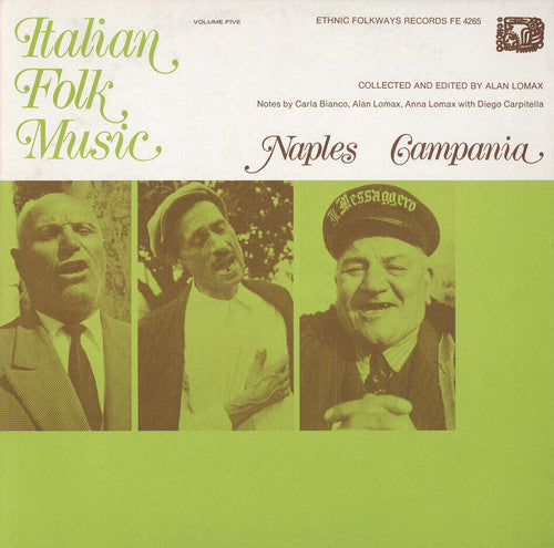 Italian Folk Music - Italian Folk 5: Naples / Various [CD]