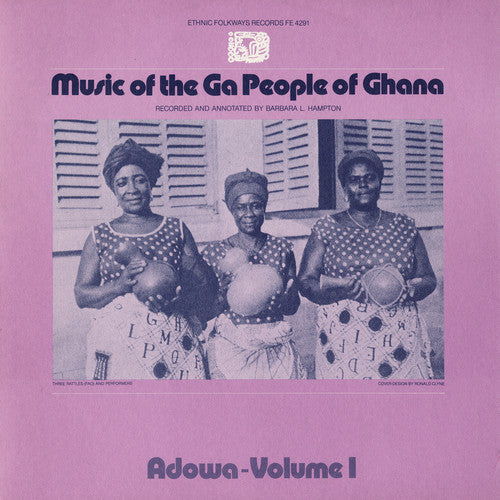 Music Of The Ga People Of Ghana - Ga People Ghana: Adowa 1 / Various [CD]