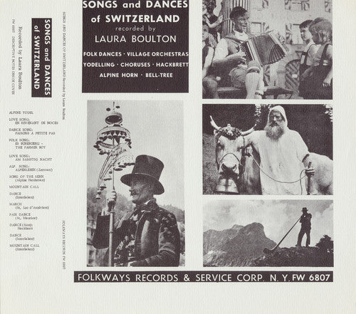 Songs & Dances Of Switzerland - Songs of Switzerland / Various [CD]