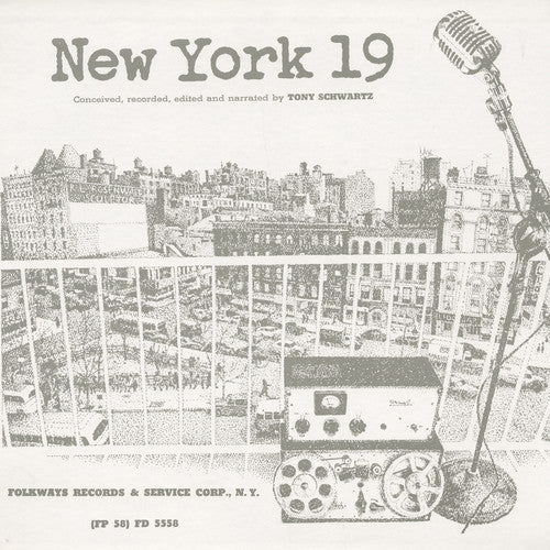 Tony Schwartz - New York 19 [CD]