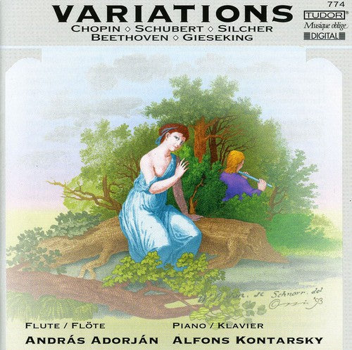 Beethoven/Schubert/Silcher; - Variations for Flute [CD]