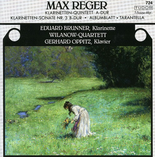 M. REGER - Clarinet Quintet A-Dur / Clarinet Sonata N 3 B-Dur [CD]