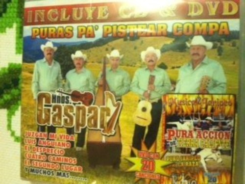 Los Hermanos Gaspar - Puras Pa' Pistear Compa Hermanos Gaspar [CD]