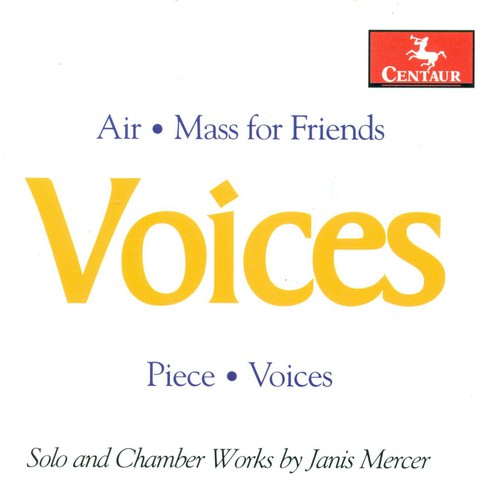 Janis Mercer - Voices: Solo & Chamber Works [CD]