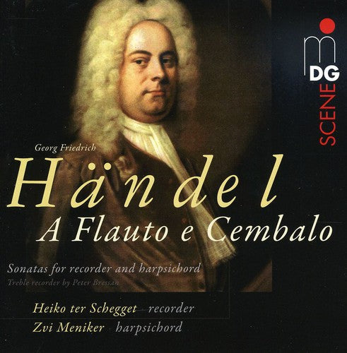Handel / Scheggett / Menikeri - Sonatas for Flute & Harpsichord [CD]