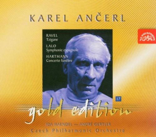 Andre Gertler - Ancerl Gold Edition 17: Tzigane / Symphonie Espagn [CD]