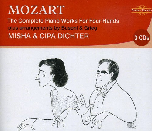 W.A. Mozart - Complete Piano Works for Four Hands [CD]