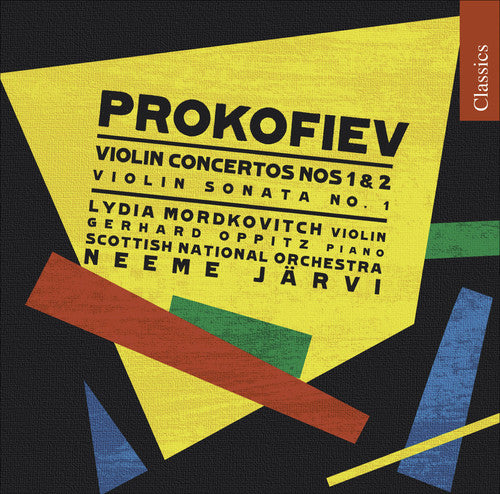 Lydia Mordkovitch - Violin Concertos Nos 1 & 2 / Violin Sonata No 1 [CD]
