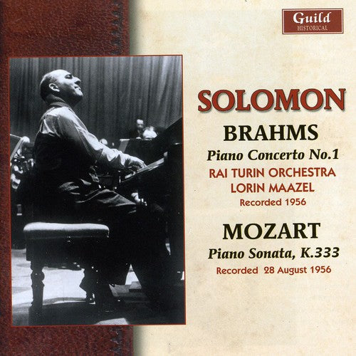 BRAHMS/MOZART - Solomon Plays Brahms & Mozart [CD]