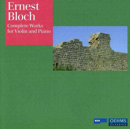 E. BLOCH - Complete for Violin & Piano [CD]