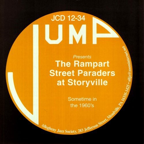 Rampart Street Paraders At Storyville - Sometime in the 1960s [CD]