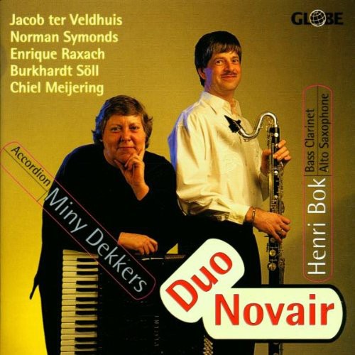 Duo Novair - Works for Bass Clarinet or Alto Saxophone & Accordion [CD]