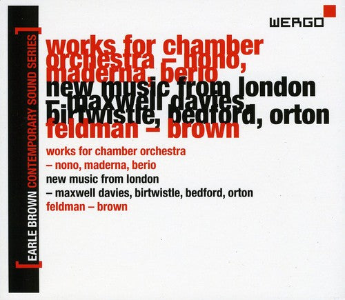 Earle Brown Contemporary Sound - Earle Brown Contemporary Sound Series 2 / Various [CD]