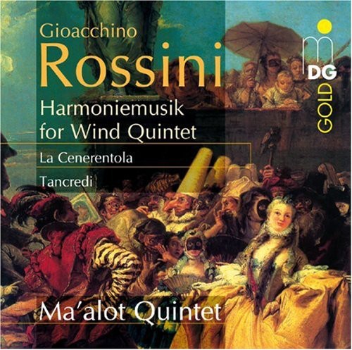 G. ROSSINI - Harmoniemusik for Wind Quintet: La Cenerentola [CD]