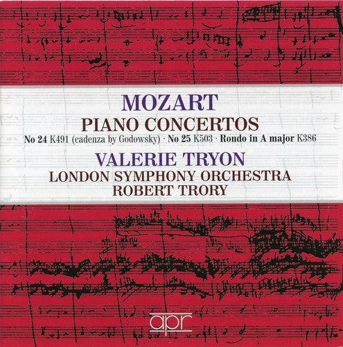 Valerie Tryon - Piano Concertos Nos 24 & 25 Music CD