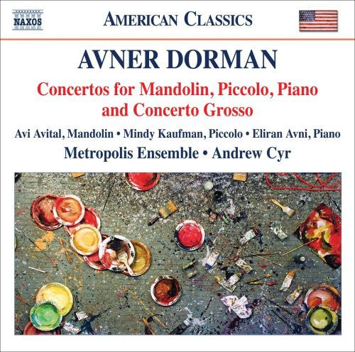Andrew Cyr - Concertos for Mandolin Piccolo Piano & Cto Grosso [CD]