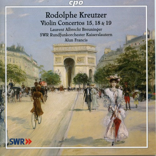 Laurent Albrecht Breuninger - Violin Concertos 15 18 & 19 [CD]