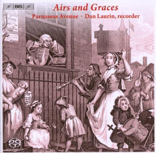 DAN LAURIN - Airs & Graces: Scottish Tunes & London Sonatas [CD]