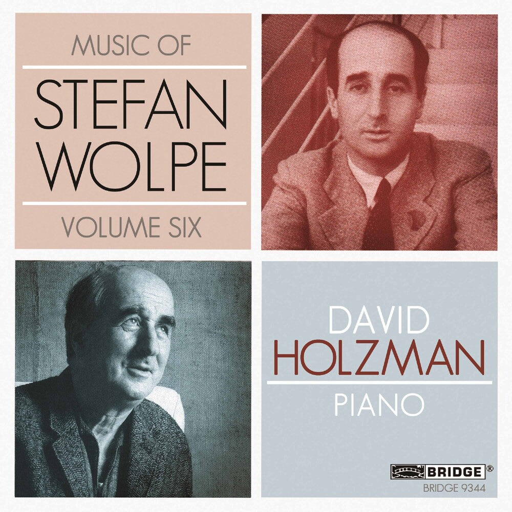 David Holzman - Music of Stefan Wolpe 6 [CD]