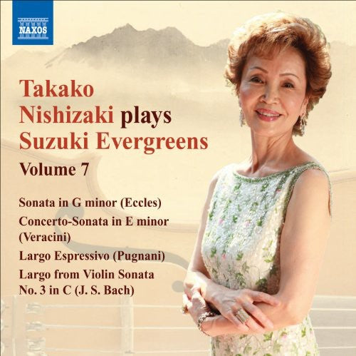 TAKAKO NISHIZAKI - Nishizaki Plays Suzuki Evergreens 7: Violin Sonata [CD]