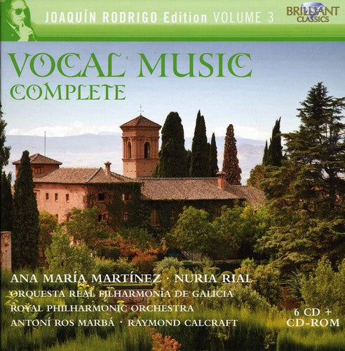 Rodrigo / Martinez / Guinovart / Rodes - Complete Vocal Music - Rodrigo Collection 3 [CD]