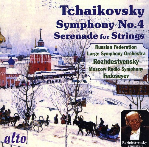 Large Symphony Orchestra of the Ministry of Culture & Russian Federation - Symphony 4 / Serenade for Strings [CD]